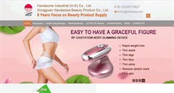 Desktop Screenshot of chbeauty.com